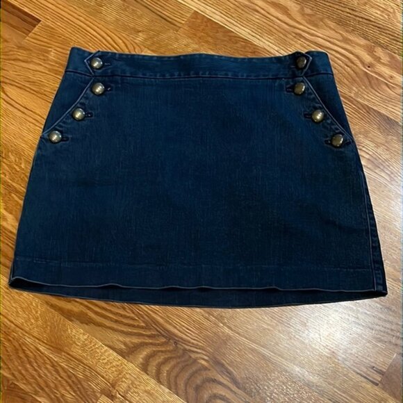 J. Crew Dresses & Skirts - J.Crew Jean Mini Skirt 12